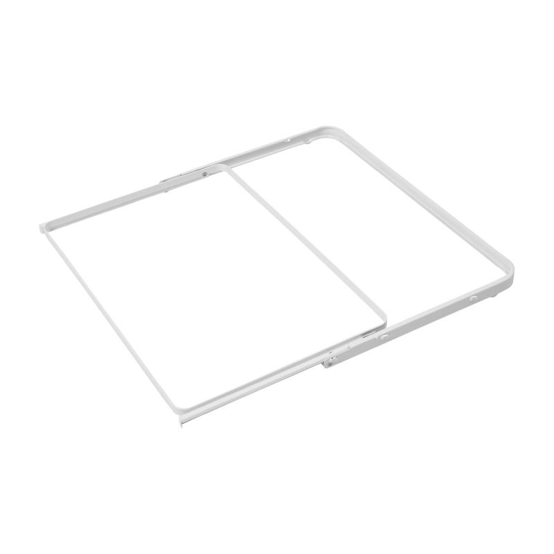 Рамка для корзины выдвижная НСХ 2.5x54.9x37.3 см сталь цвет белый