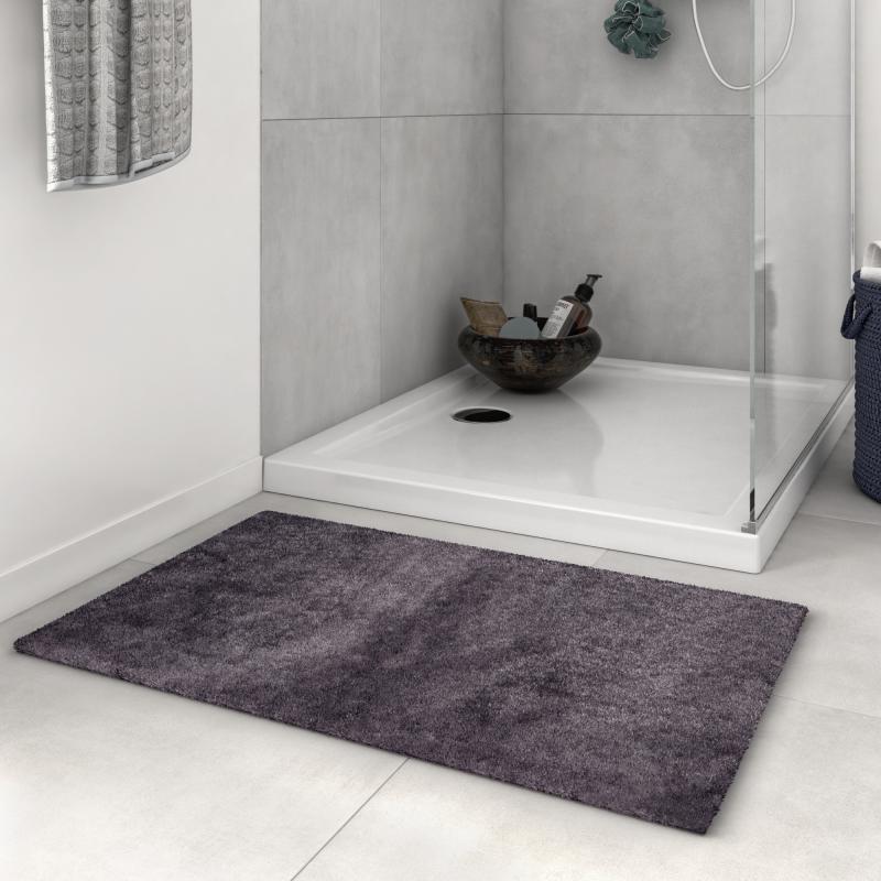 Коврик для ванной комнаты Sensea Neo Glamour 80x50 см цвет серо-коричневый