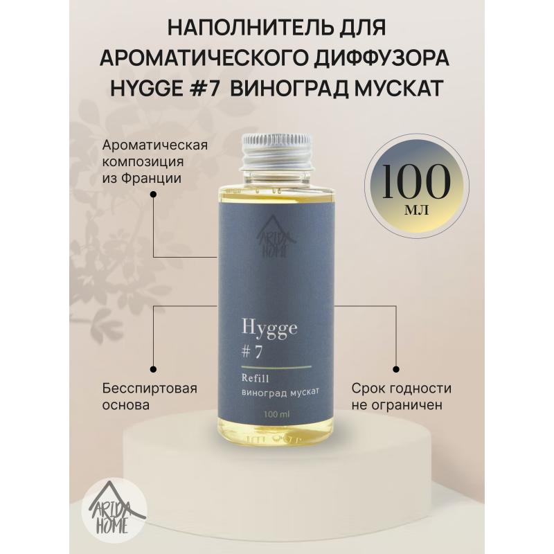 Наполнитель для диффузора Hygge Виноград мускат 100 мл