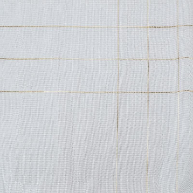 Тюль на ленте Лаура 300x280 см цвет кремовый