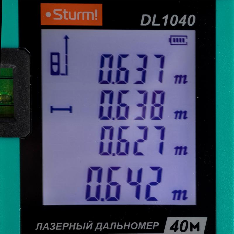 Дальномер лазерный Sturm! DL1040, 40 м