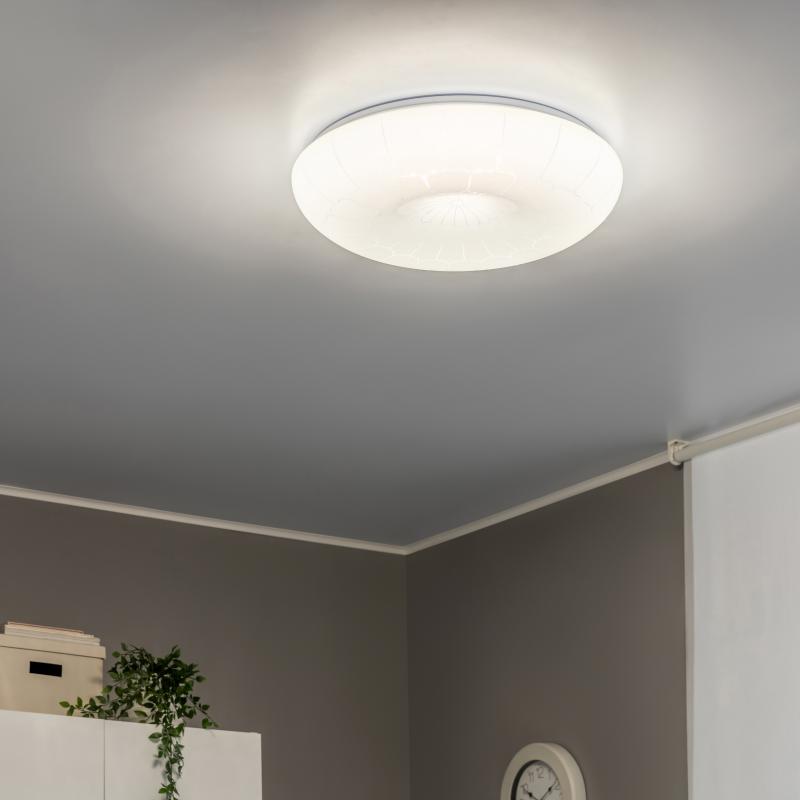 Светильник настенно-потолочный светодиодный Inspire 55 Вт FRAME-D50 36 м² нейтральный белый свет