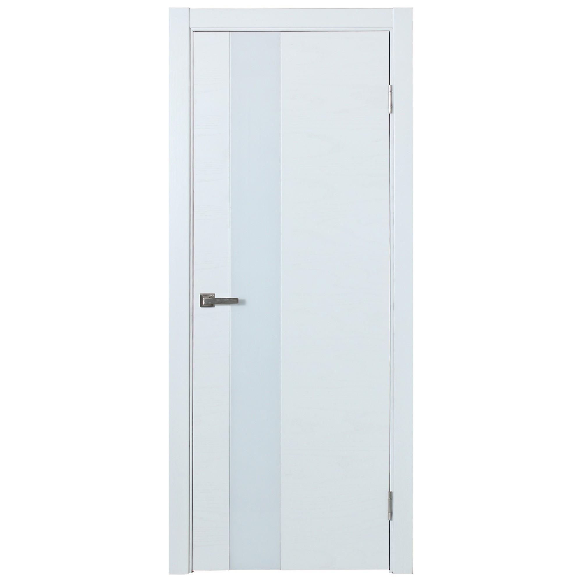 дверь межкомнатная белая шпон