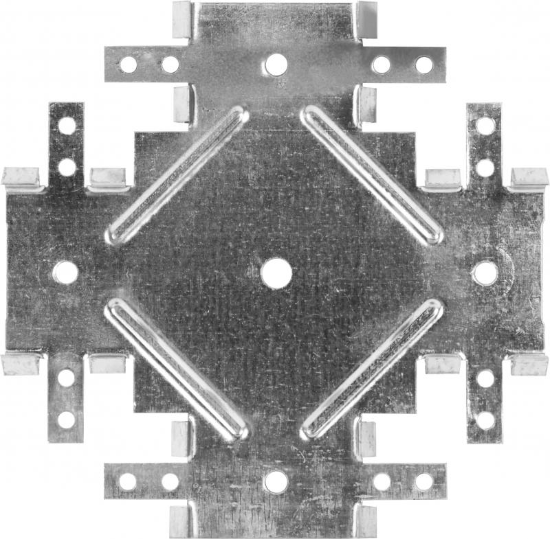Соединитель потолочных профилей 60х27 мм одноуровневый (краб)