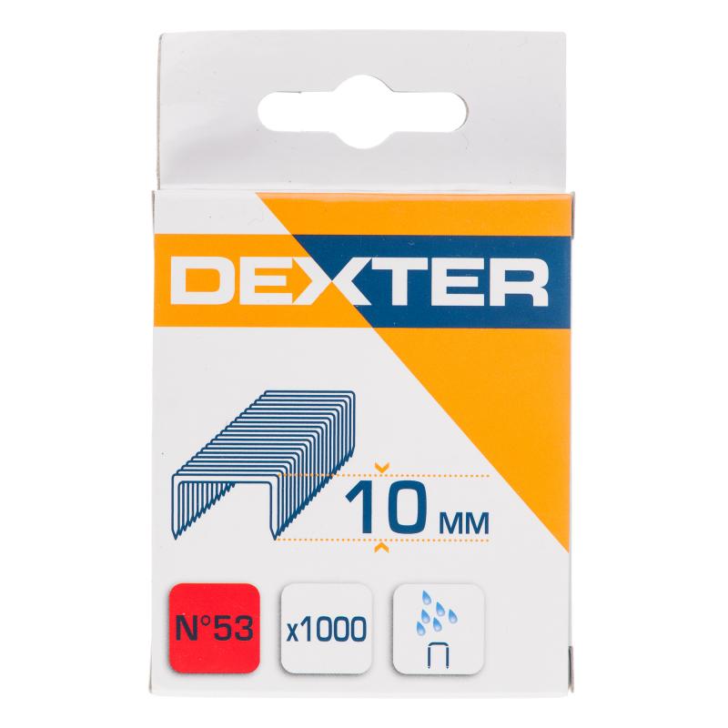 Скоба для степлера Dexter 53 тип 10 мм 1000 шт.