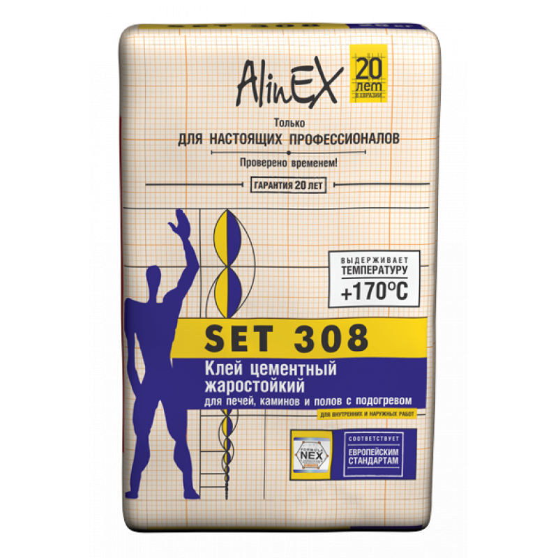 Клей AlinEX «Set 308», 25 кг