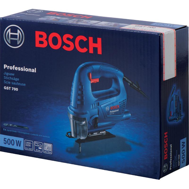 Лобзик Bosch GST 700 06012A7020, 500 Вт