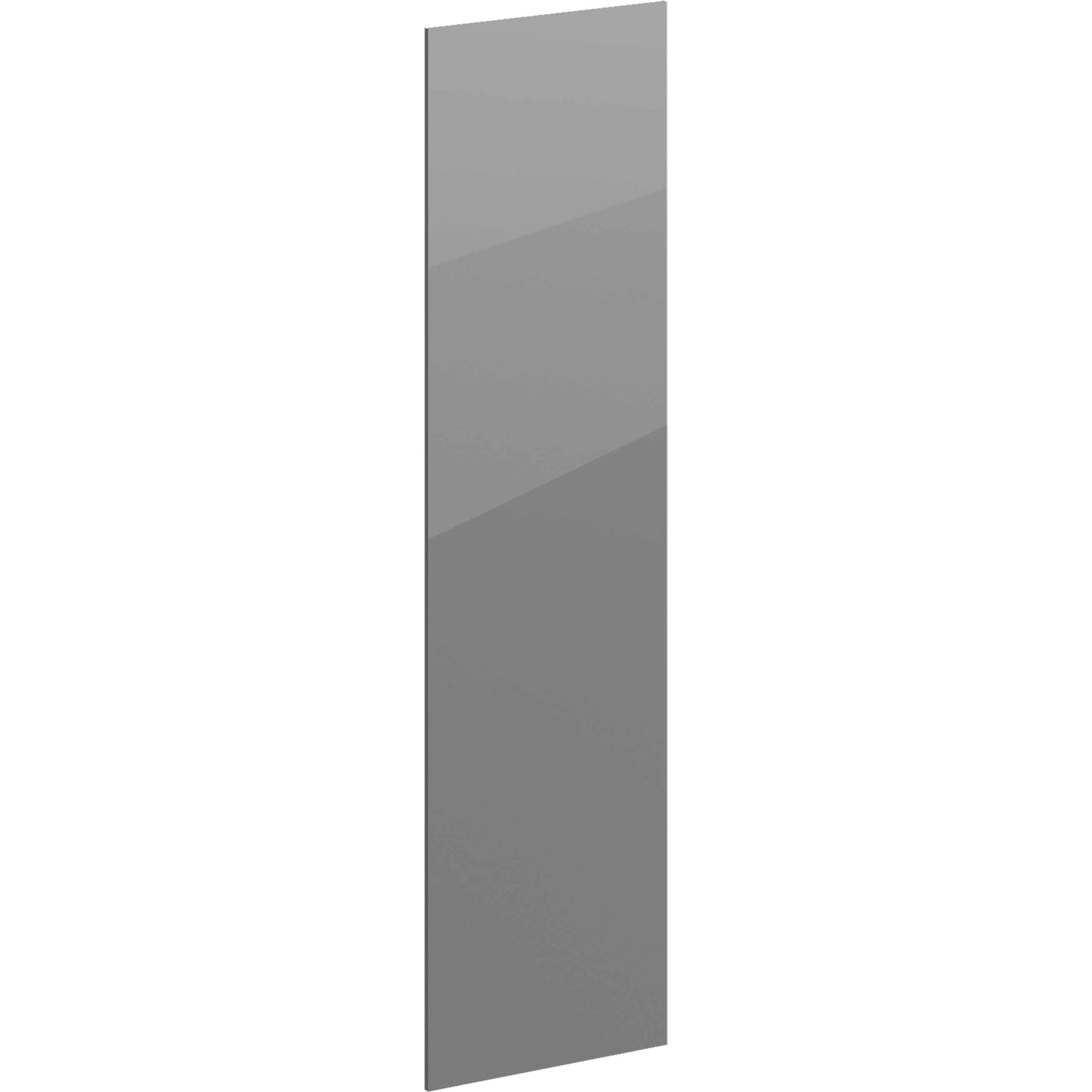 Дверь для шкафа Лион 59.4x225.8x1.6 см ЛДСП цвет графит