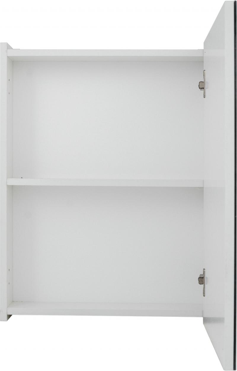 Ваннаға арналған айналы шкаф Паола 50 см түсі ақ
