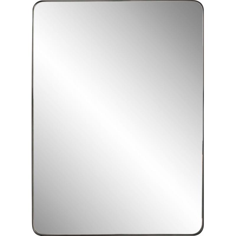 Зеркало для ванной Март Ferro 50х70 см цвет чёрный