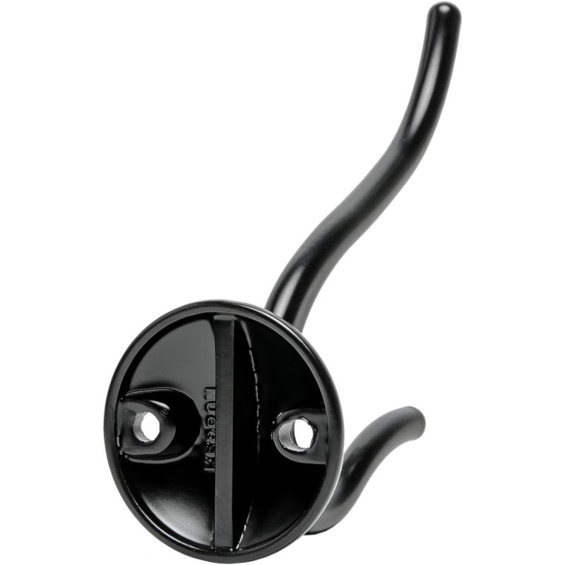 Крючок-вешалка Kerron KR0190, 90x70 мм, цвет чёрный