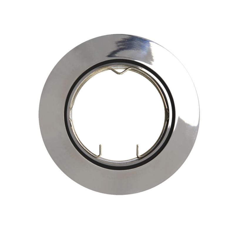 Светильник точечный встраиваемый Inspire поворотный круглый GU5.3 алюминий цвет хром