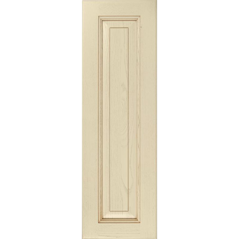 Дверь для шкафа Delinia ID Невель 33.3x102.1 см массив ясеня цвет кремовый