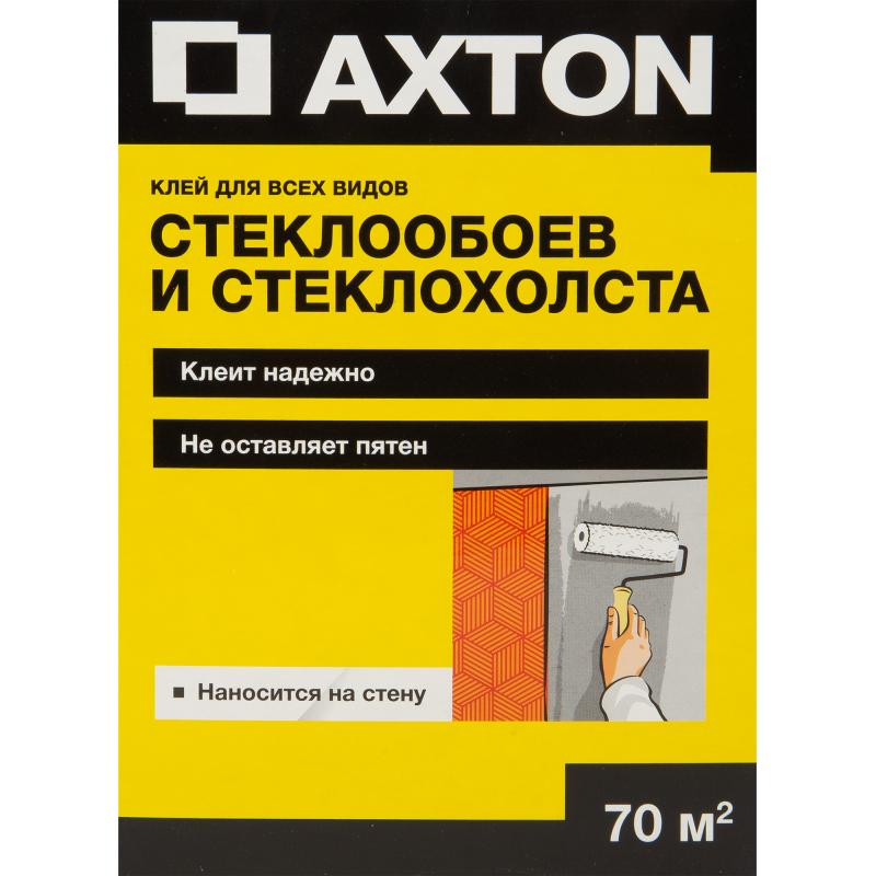 Желім шыны тұсқағазға арналған Axton 70 м²