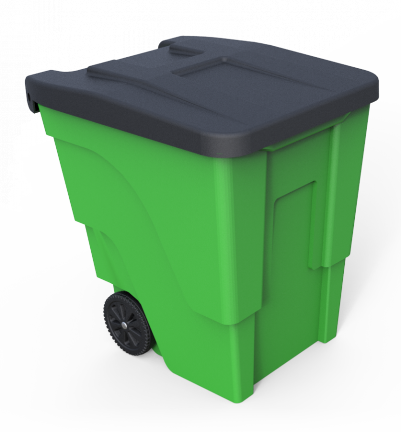 Бак для мусора KSC Basik 40-433 240 л цвет зелёный