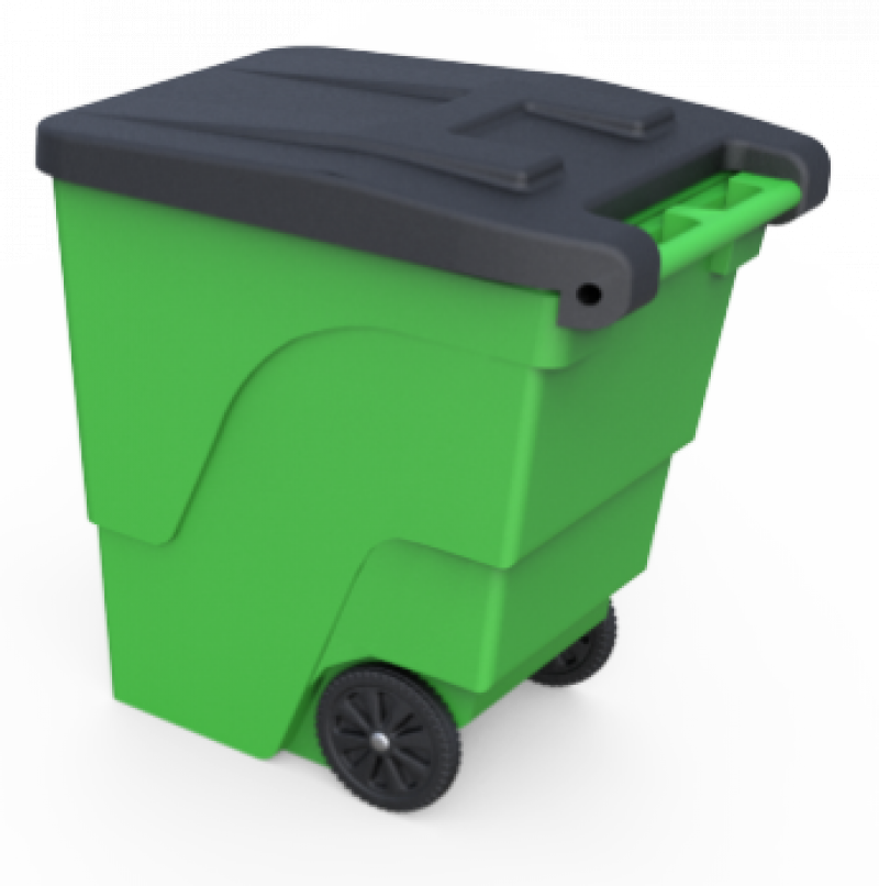 Бак для мусора KSC Basik 40-433 240 л цвет зелёный