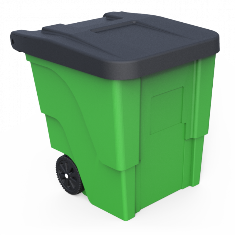 Бак для мусора KSC Basik 40-431 360 л цвет зелёный