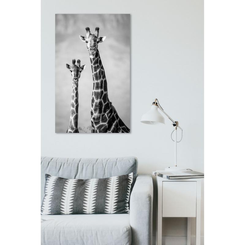 Картина на холсте "Жираф" 70x110 см