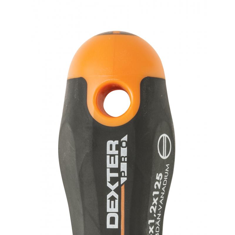Отвёртка шлицевая Dexter Pro SL6.5х125 мм