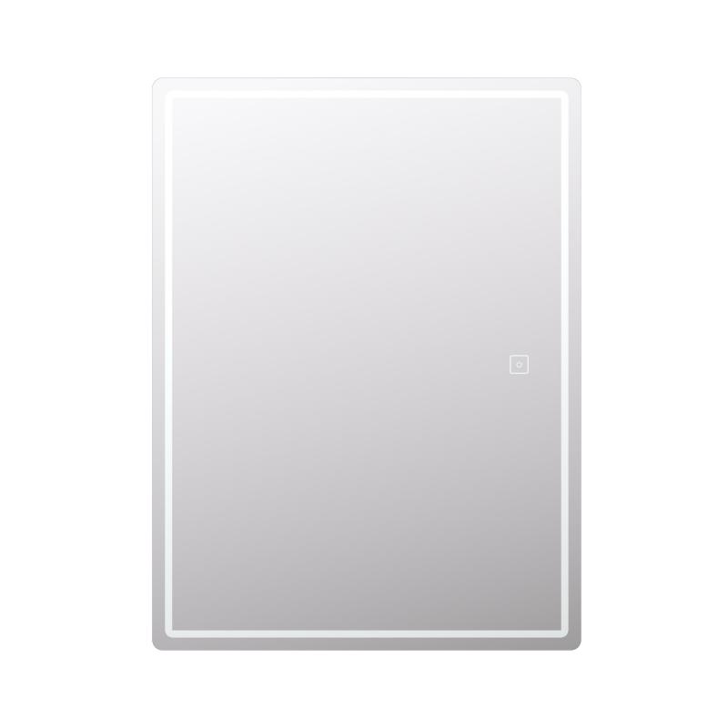 Шкаф зеркальный подвесной Vigo Look с подсветкой 60x80 см цвет белый