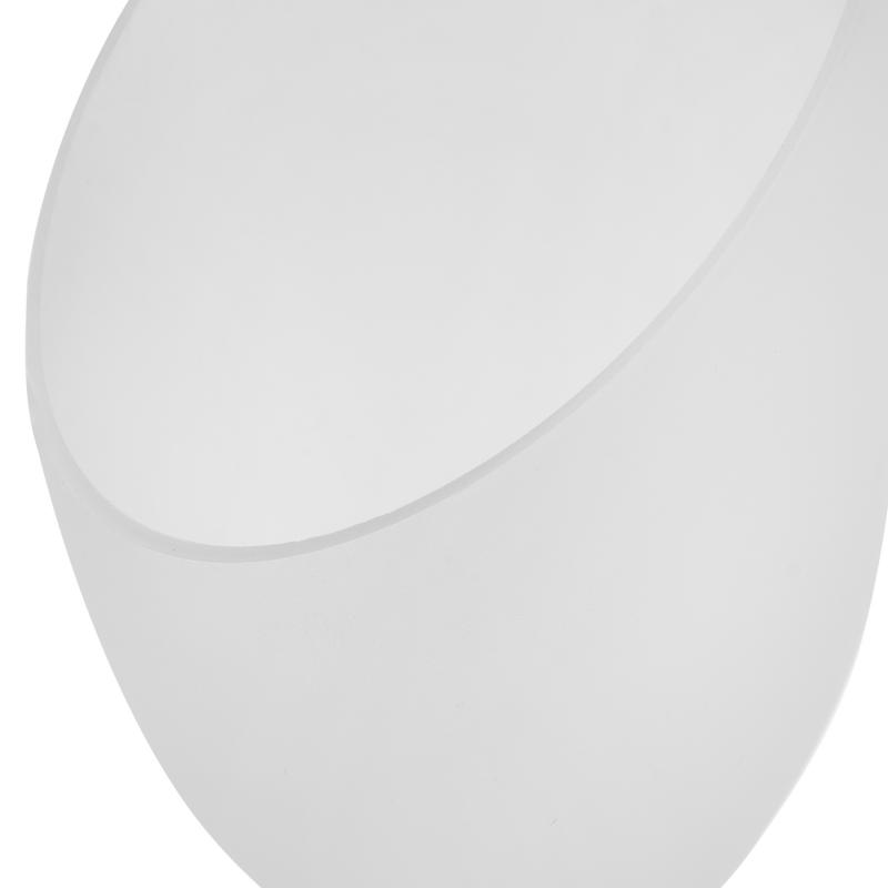 Плафон VL0072, Е14, пластик, ø 10 см, цвет белый
