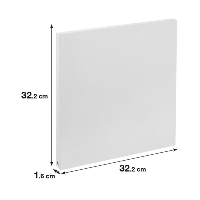 Фасад Spaceo KUB 32.2x32.2 см ЛДСП цвет белый