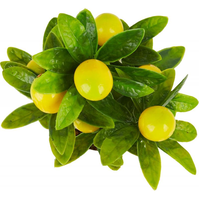 Жасанды өсімдік Лимон ø16 см полиэстер