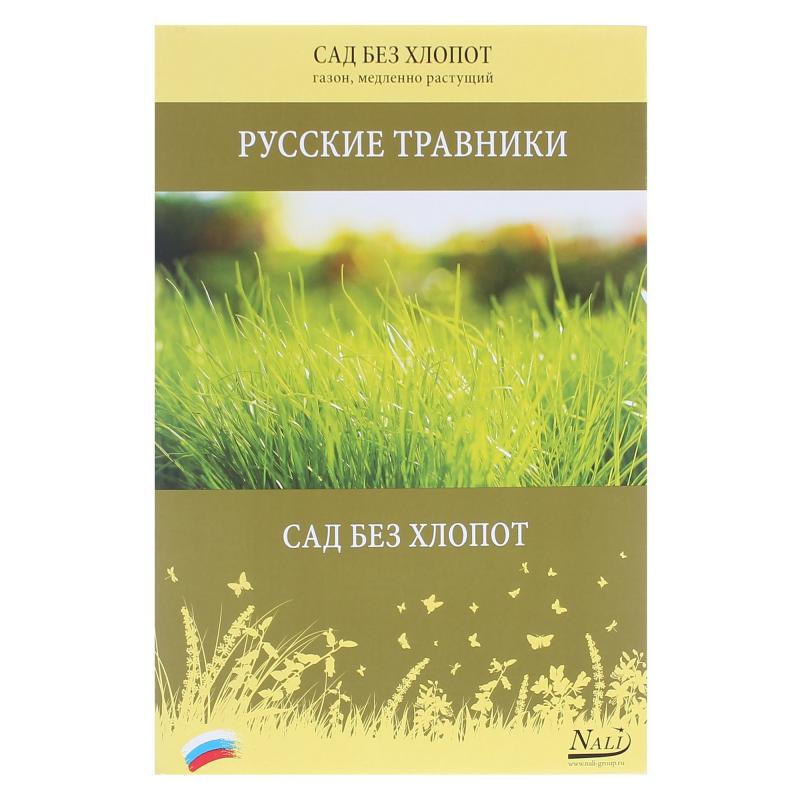 Семена газона Русские травники Сад без хлопот 1 кг
