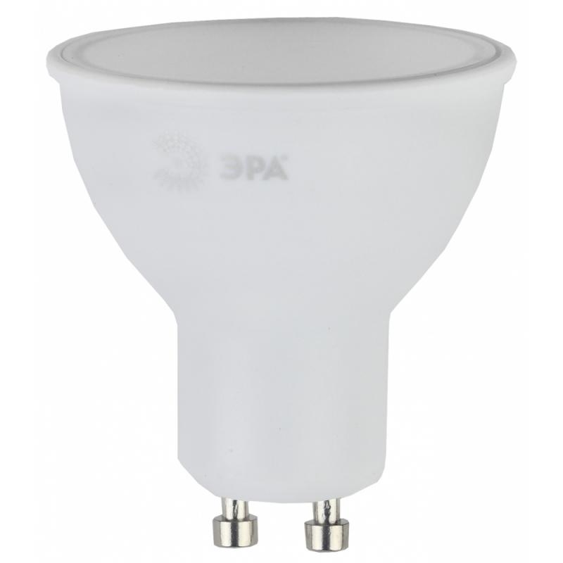 Лампа светодиодная Эра GU10 170-265 В 10 Вт софит 800 лм нейтрально белый цвет света