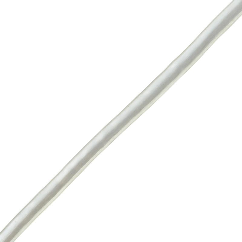 Шнур бельевой ПВХ  4 мм цвет белый, 10 м/уп. STANDERS