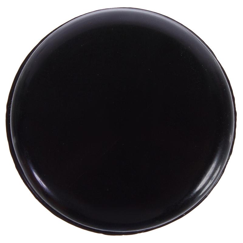 Насадки Standers 18 мм, круглые, пластик, цвет чёрный , 4 шт.