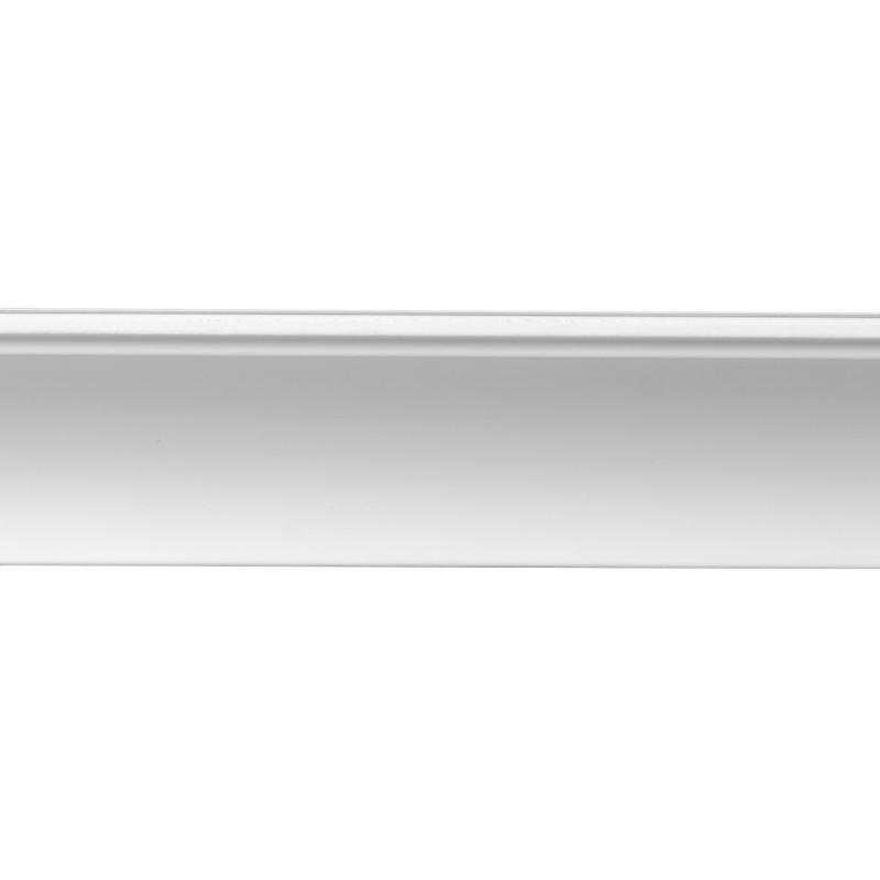 Плинтус потолочный полистирол ударопрочный Decomaster D109 белый 43х60х2000 мм