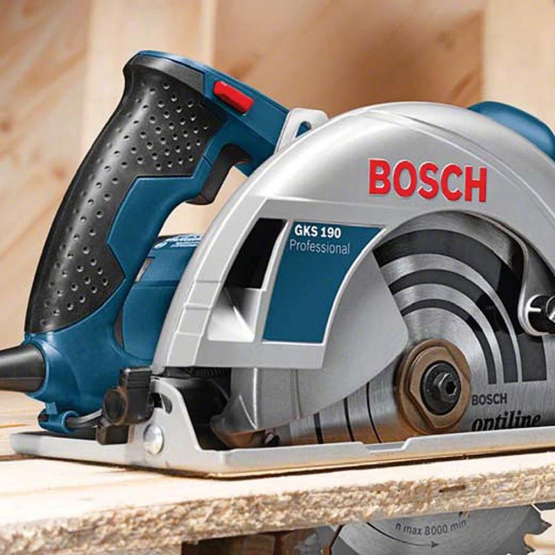 Циркулярная пила Bosch GKS 190, 0601623000, 1400 Вт, 190 мм