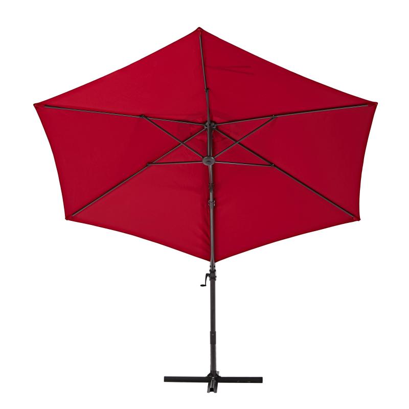 Зонт с боковой опорой Naterial Avea ø290 h251 см шестигранный красный