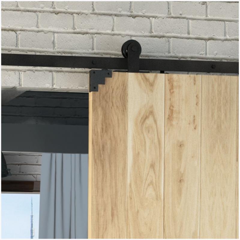 Уголок для двери Лофт 2,5х7,55 см, сталь, цвет чёрный