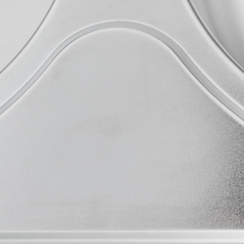Мойка врезная Vidage овальная 79x44 см глубина 17.5 см нержавеющая сталь цвет серебристый