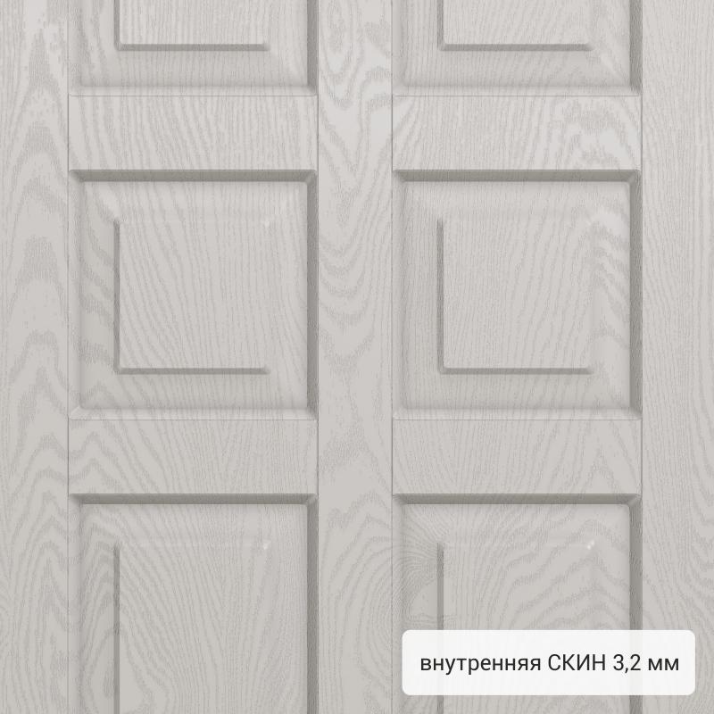 Дверь входная металлическая Альта Фина 950 см правая цвет белый