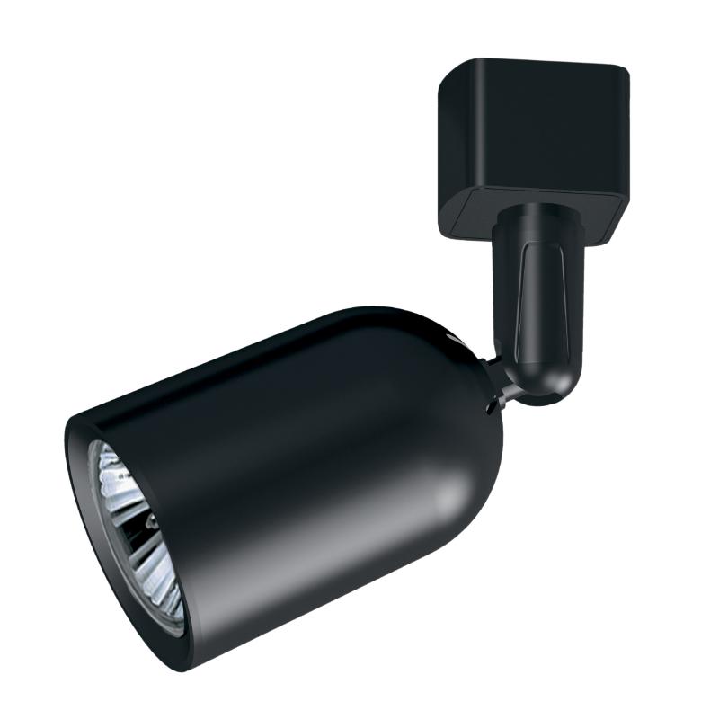 Трековый светильник ЭРА однофазный под лампу TR41-GU10 цвет черный