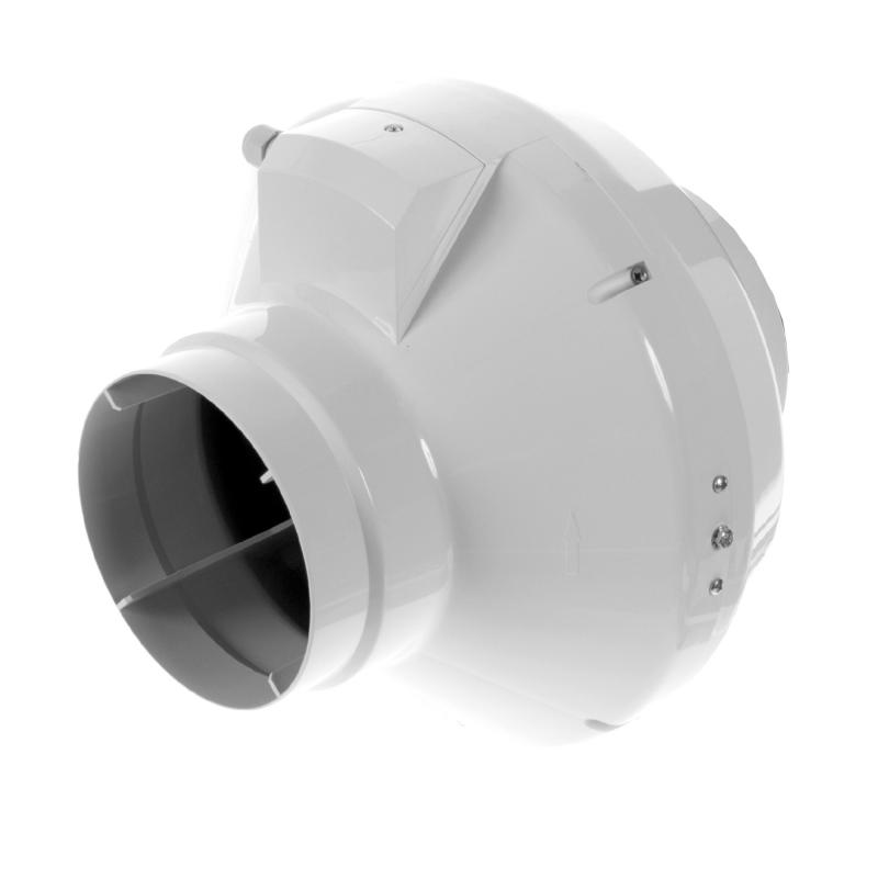Вентилятор канальный центробежный Вентс D150 мм 46 дБ 460 м³/ч цвет белый