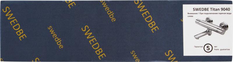 Термостат универсальный Swedbe Titan 9040, цвет хром