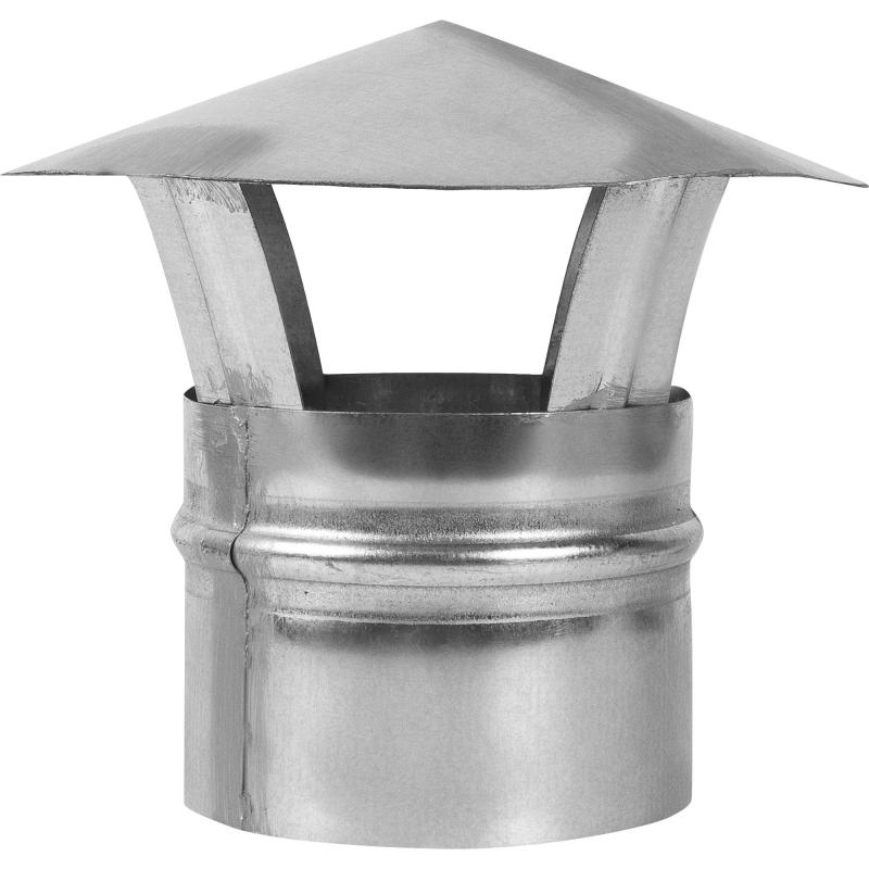 Зонт вентиляционный Ore D100 мм оцинкованный металл
