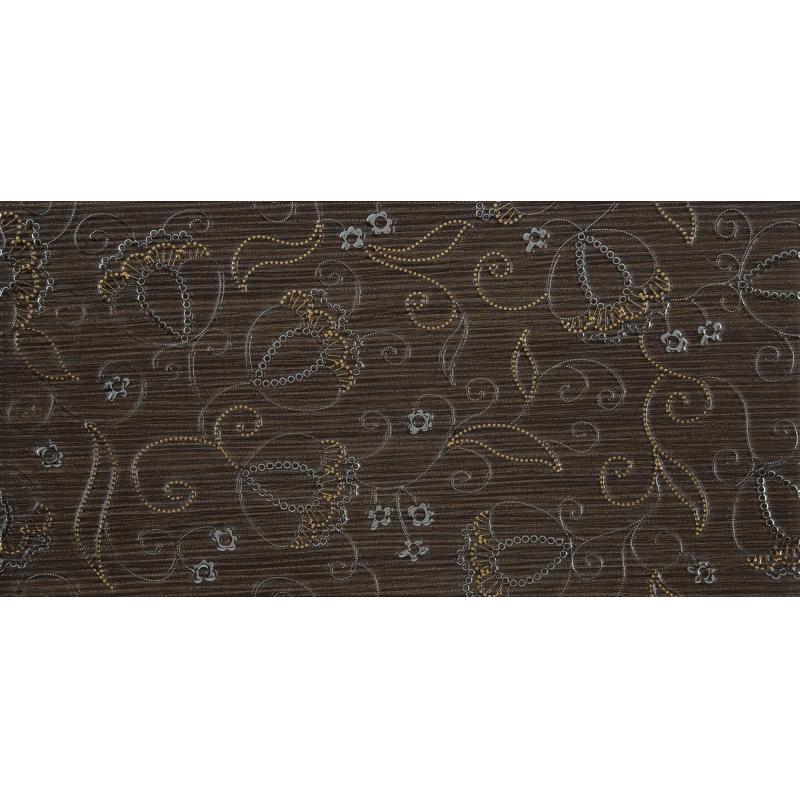 Декор настенный Наоми 19.8x39.8 см матовый цвет коричневый