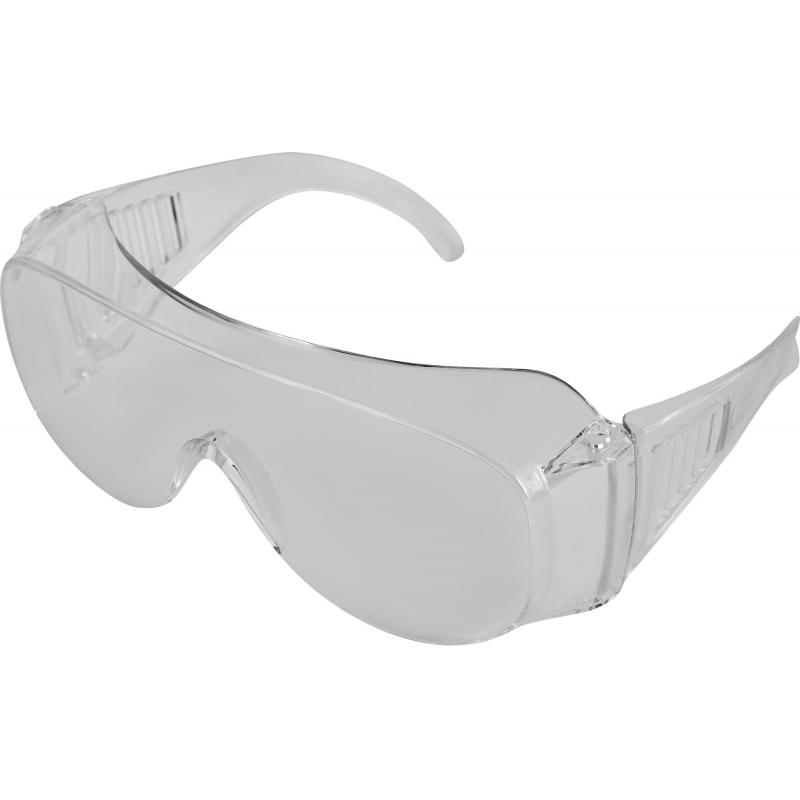 Очки защитные открытые Dexter 13511LMD прозрачные с возможностью носки корригирующих очков