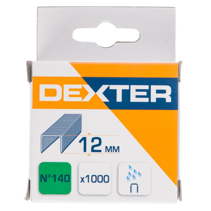 Қапсырма степлерге арналған Dexter 140 тип 12 мм 1000 дана