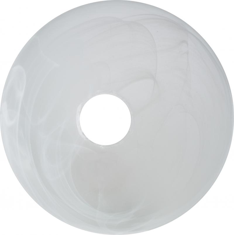 Плафон VL0152P, Е27, 60 Вт, стекло, цвет белый