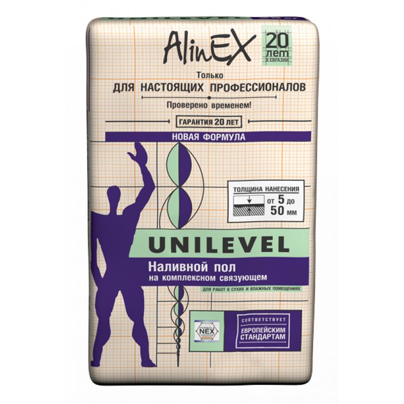 Наливной пол AlinEX Unilevel 25 кг