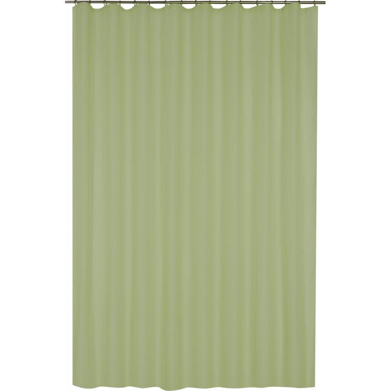 Тюль на ленте с утяжелителем Капри 250x260 см цвет зеленый