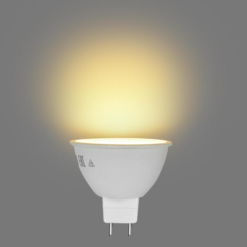 Лампа светодиодная Osram GU5.3 220-240 В 5 Вт спот прозрачная 400 лм тёплый белый свет