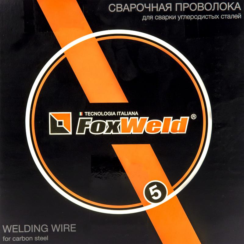 Проволока омедненная Foxweld 0.8 мм 5 кг