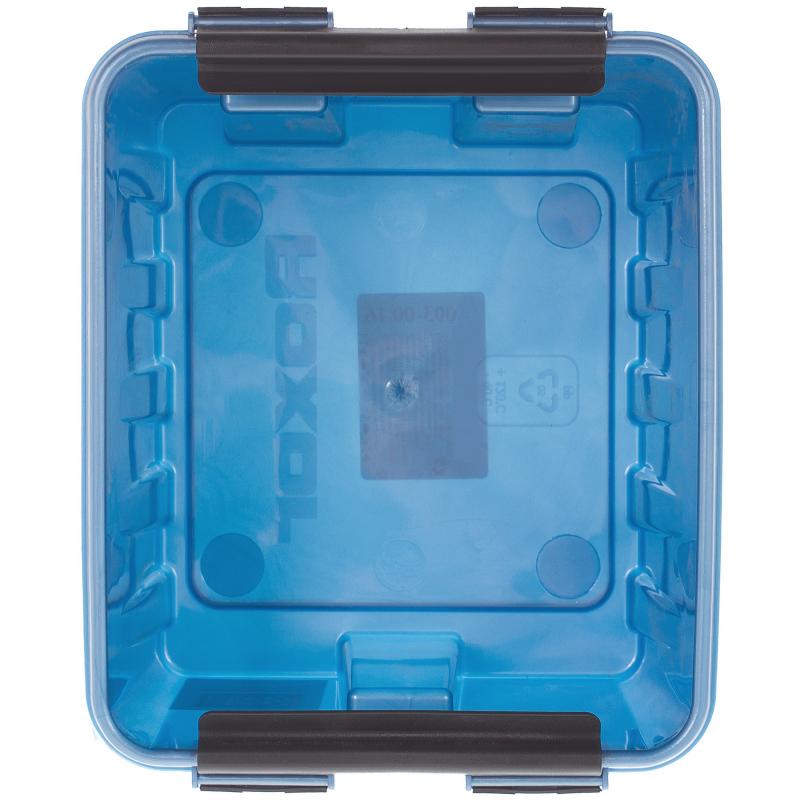 Контейнер Rox Box 21x17x14 см 3.5 л пластик с крышкой цвет синий